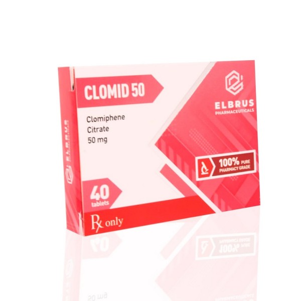 Clomid 50 mg Elbrus Pharmaceuticals