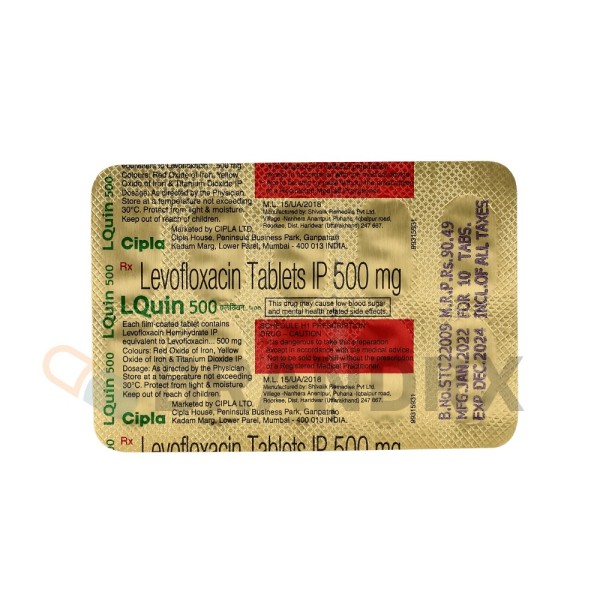 LQuin 500 mg Cipla